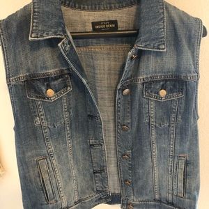 JCrew Denim Vest